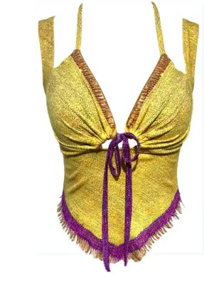 IPNG: Summery Blouse Tiki In Yellow