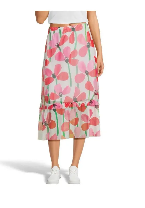 G!oze: Pink Lily Slip Skirt