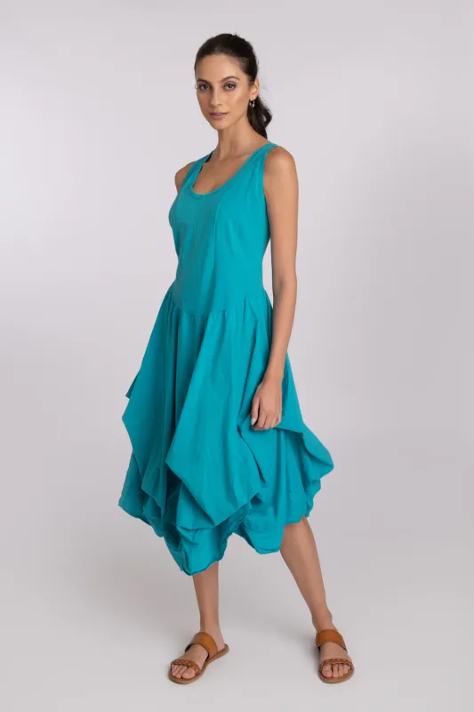 Luna Luz: Corset Dress With Ties In Capri