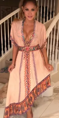 IPNG: Make Me Boho Kimono Dress