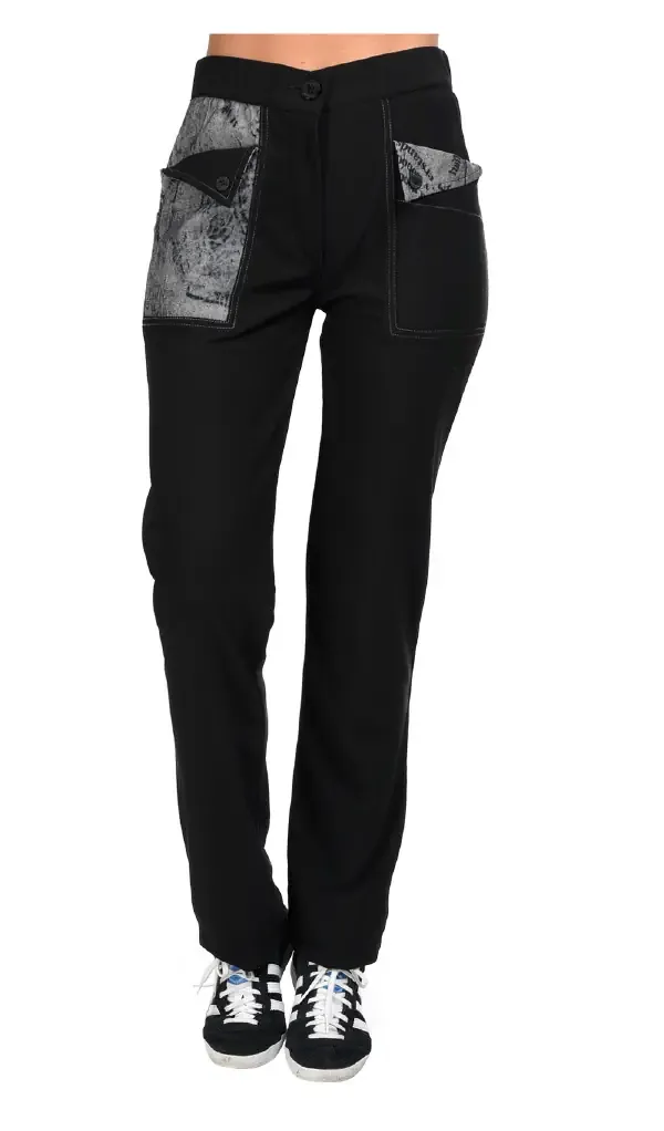 S'Quise Paris: Inverted Pocket Pants