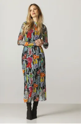 Maloka: Flower Art Show Netted Dress