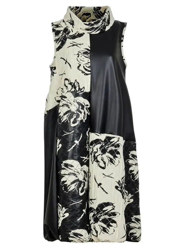 Kozan By Wild Curves: Alessandra Dress In Eden Patchwork Kozan By Wild Curves: Alessandra Dress In Eden Patchwork