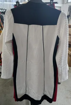Maloka: Two-Tone Quilted Dress