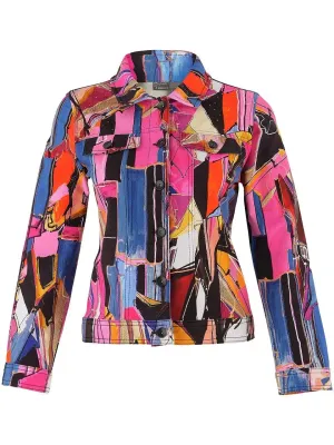 Dolcezza By Wild Curves: Baisti Face Soft Denim Art Jacket