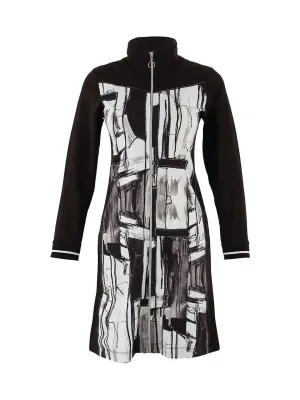 Dolcezza By Wild Curves: Baisti Art Zip Dress