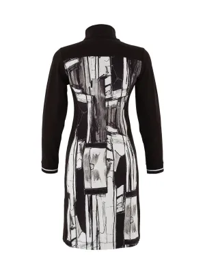 Dolcezza By Wild Curves: Baisti Art Zip Dress