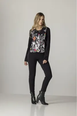 Maloka: Red Queen Card Zip Jacket