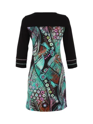 Dolcezza By Wild Curves: Enchanted Island Art Dress (75726)