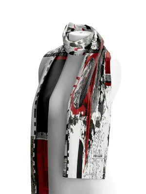 Dolcezza By Wild Curves: Bookworm Art Scarf (75904)