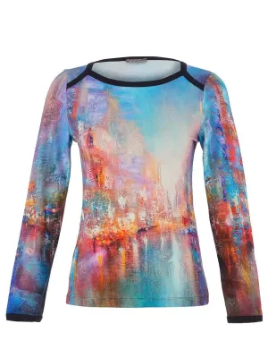 Dolcezza By Wild Curves: The Blue City Art Top