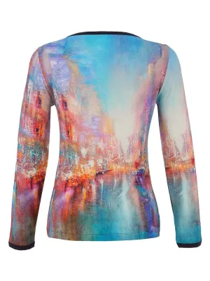 Dolcezza By Wild Curves: The Blue City Art Top