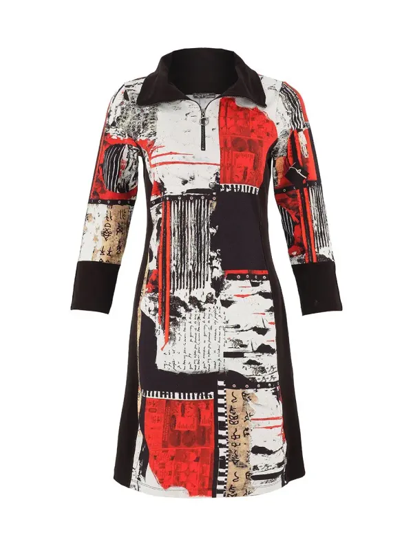 Dolcezza By Wild Curves: Bookworm Art Dress (75644)