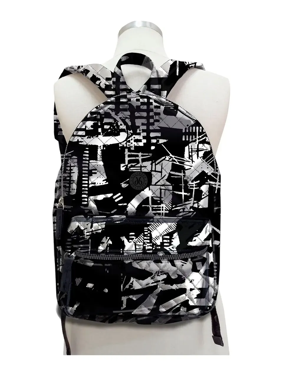 Dolcezza By Wild Curves: Matiere Urbaine Abstract Art Backpack