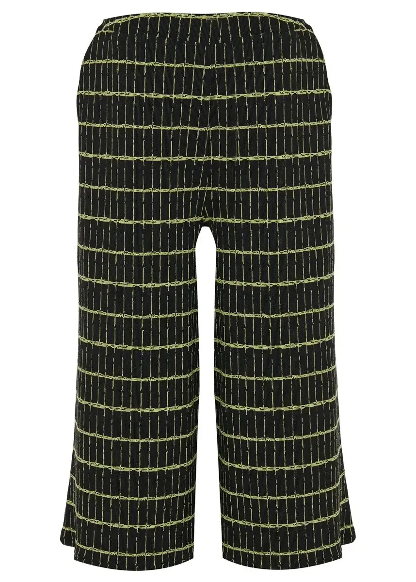 Kozan By Wild Curves: Amma Pant In Leek (TX-3762)