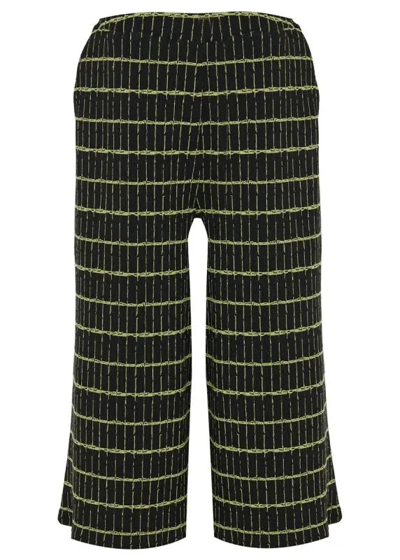 Kozan By Wild Curves: Amma Pant In Leek (TX-3762)