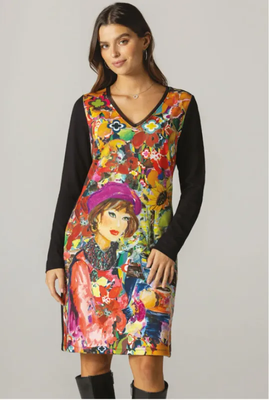 Maloka: Garden Artist Contrast Dress/Tunic