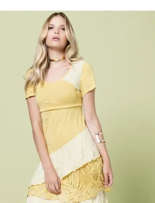 Maloka: Asymmetrical Pieced Crinkle Cotton Fiji Tunic (In Black!)