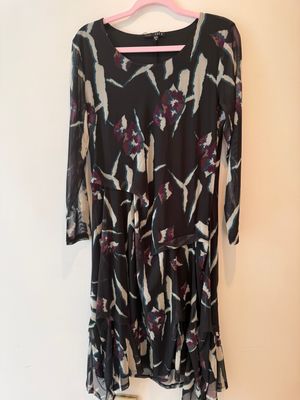 Kozan By Wild Curves: Monopoly Dress In Dittany (SH-1858)