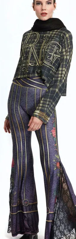 IPNG By Wild Curves: Back To Black Comfort Pants