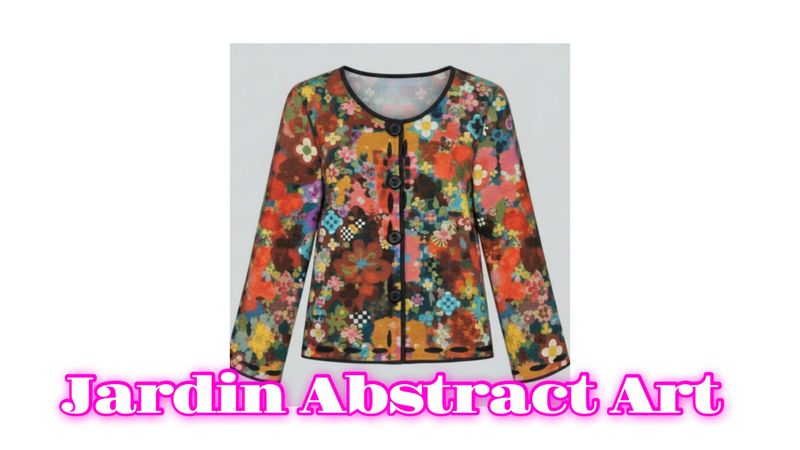 Maloka: Jardin Art Cardigan