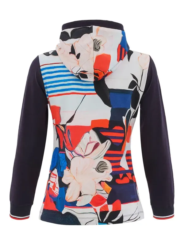 Dolcezza By Wild Curves: Entrelacée 16 Art Hoodie Jacket