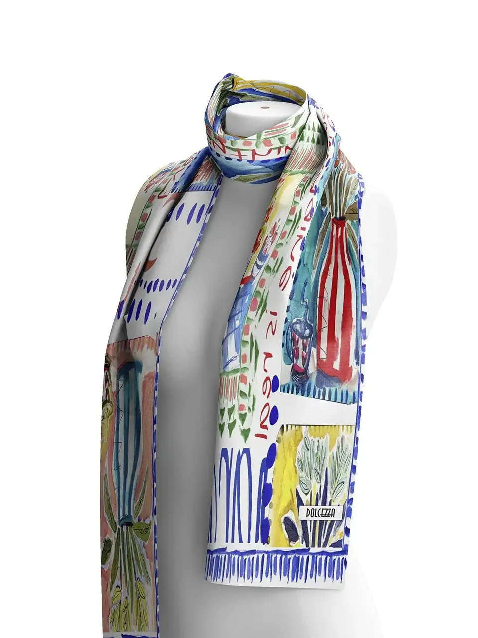 Dolcezza By Wild Curves: My Handmade Garden Art Scarf