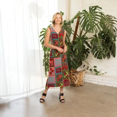 Isle Apparel By Wild Curves: Juliana Dress In Ipanema