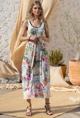 Maloka: The Pleasure Of Life Almost Maxi Dress Front