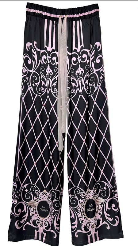 IPNG By Wild Curves: Le Chambre Satin Pants IPNG By Wild Curves: Le Chambre Satin Pants Front