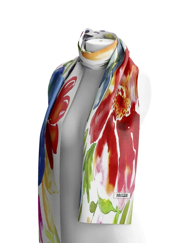 Dolcezza By Wild Curves: Spring Delight Art Scarf (26910) Dolcezza By Wild Curves: Spring Delight Art Scarf (26910)