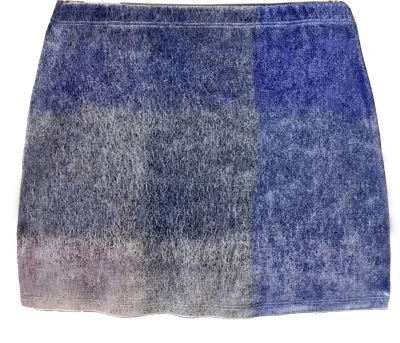 IPNG By Wild Curves: Let's Play Texture Tweed Illusion Mini Skirt