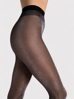 Fiore By Wild Curves: Sparkle Dust Tights 20 Denier