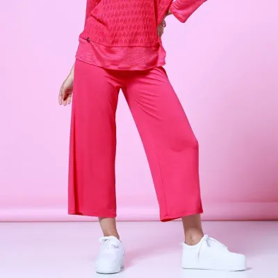 Maloka: Never Take Me Off Palazzo Ankle Pant (2 Left in Black!)