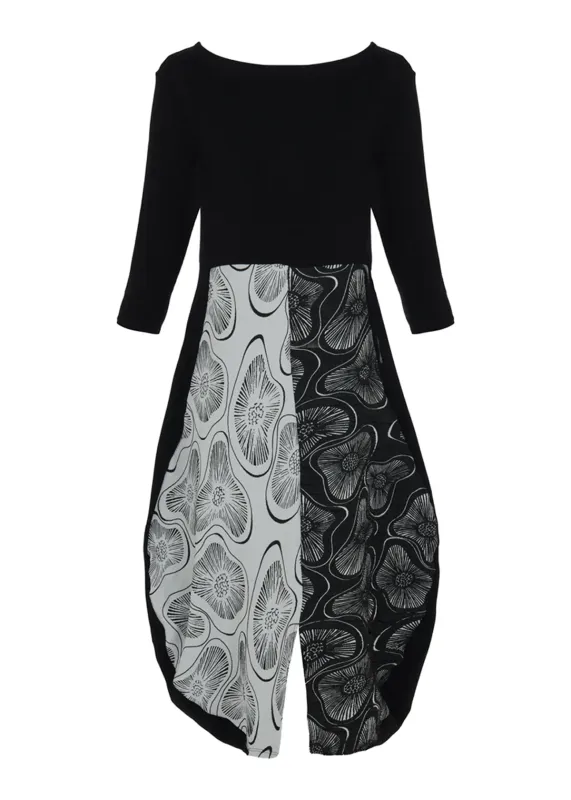 Kozan By Wild Curves: Jessica Dress In Lotus Back