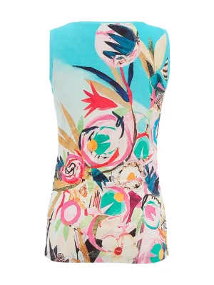 Dolcezza By Wild Curves: La Reve Eveille Art Tank Top Back