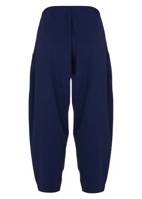 Kozan By Wild Curves: Vela Pant In Navy Back