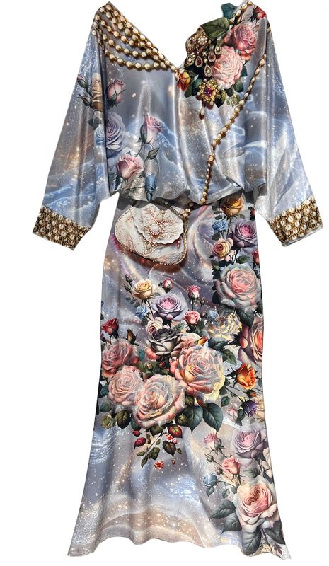 IPNG By Wild Curves: Love Language Illusion Dress Front