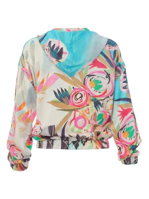 Dolcezza By Wild Curves: La Reve Eveille Art Hoodie Jacket Back