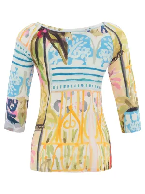 Dolcezza By Wild Curves: Cheetah In The City Top Art  Back