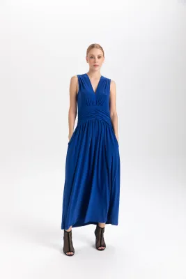 Isle Apparel By Wild Curves: Color Of Olympia Pocket Maxi Dress