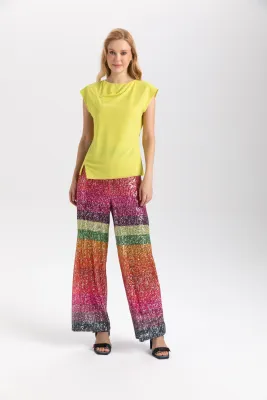 Isle Apparel By Wild Curves: Almost Mesh Lemon Top Olivia Front 1
