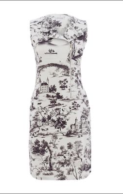 Dolcezza By Wild Curves:  Air De Provence Zip Dress