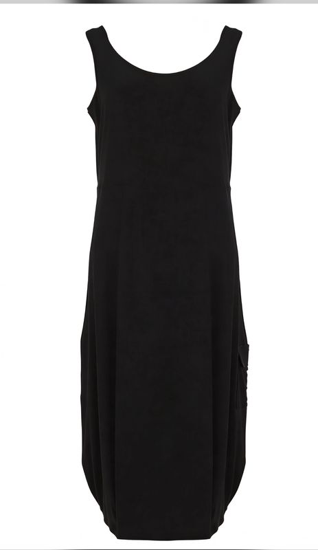 Kozan By Wild Curves: Deja Dress In Black (VG-1998) Front