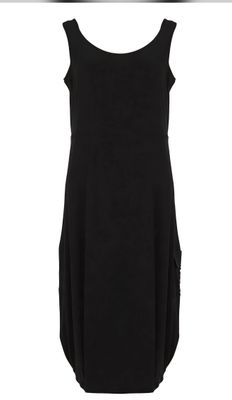 Kozan By Wild Curves: Deja Dress In Black (VG-1998) Front