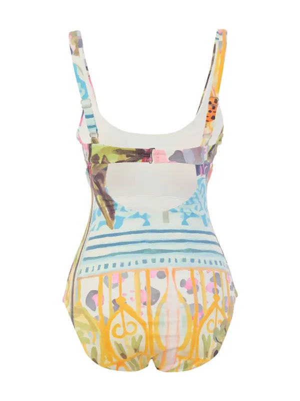Dolcezza By Wild Curves: Cheetah In The City Swimsuit Back