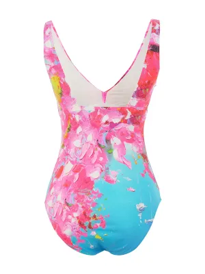 Dolcezza By Wild Curves: Summer In Santorini Swimsuit (26805) Back