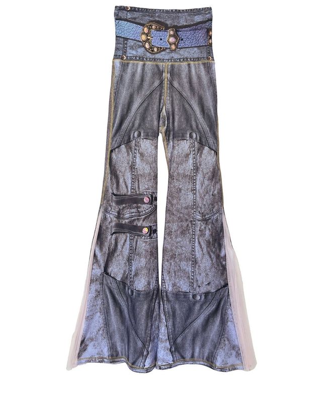 IPNG By Wild Curves: Sunisfaction Jean Illusion Flare Pant