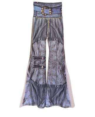 IPNG By Wild Curves: Sunisfaction Jean Illusion Flare Pant