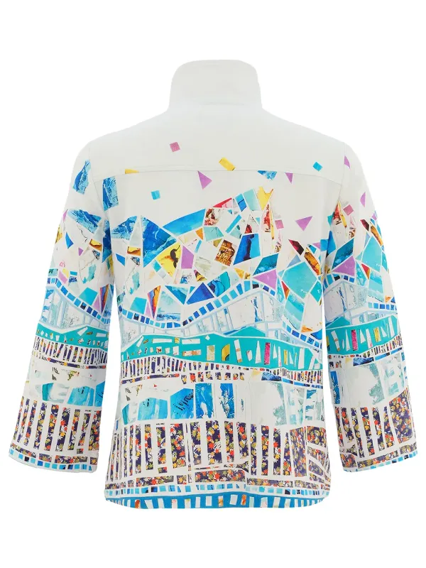 Dolcezza By Wild Curves: A Thousand Colors Swing Art Jacket Back